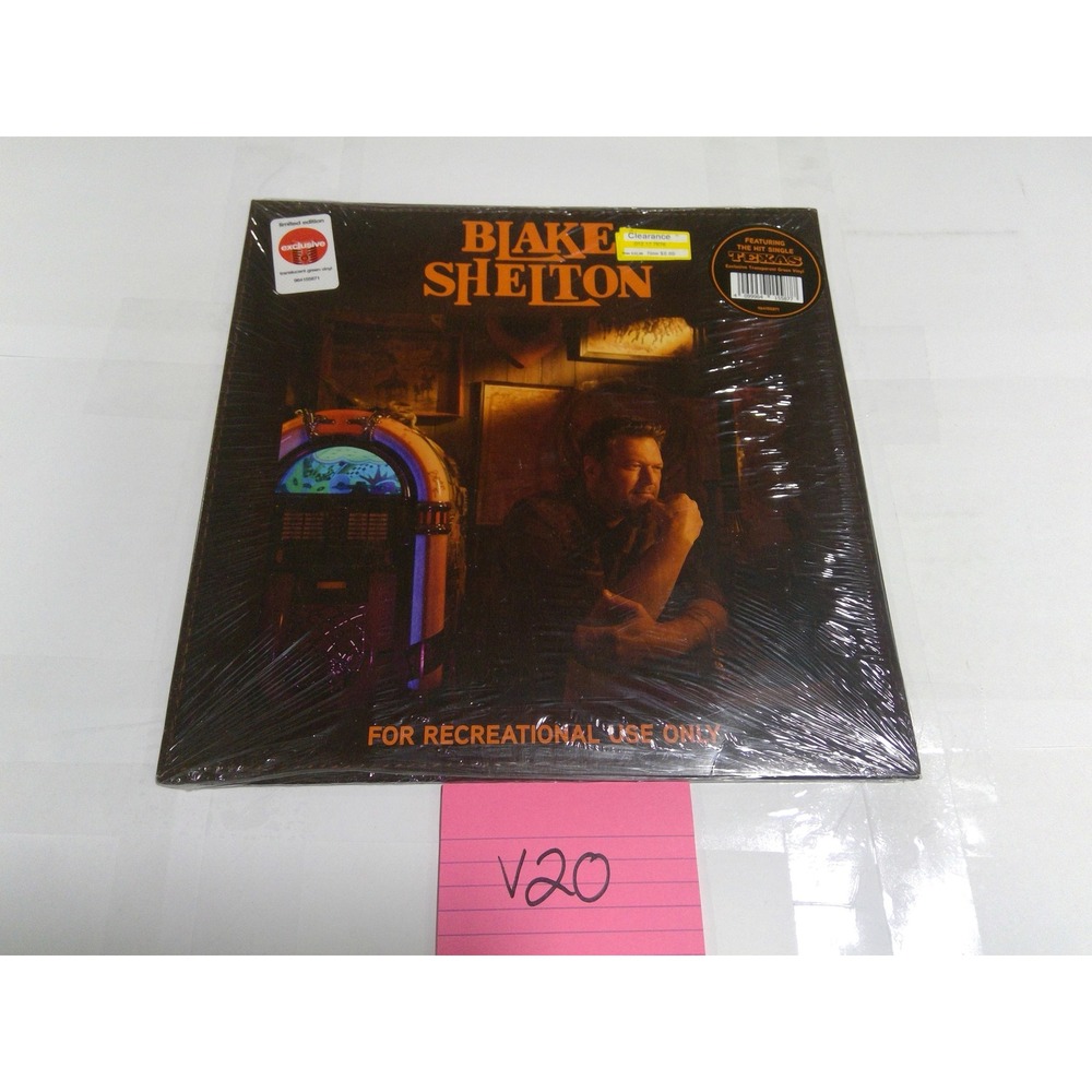Blake Shelton Fully Loaded God's Country Vinyl LP Target Green New Sealed Texas